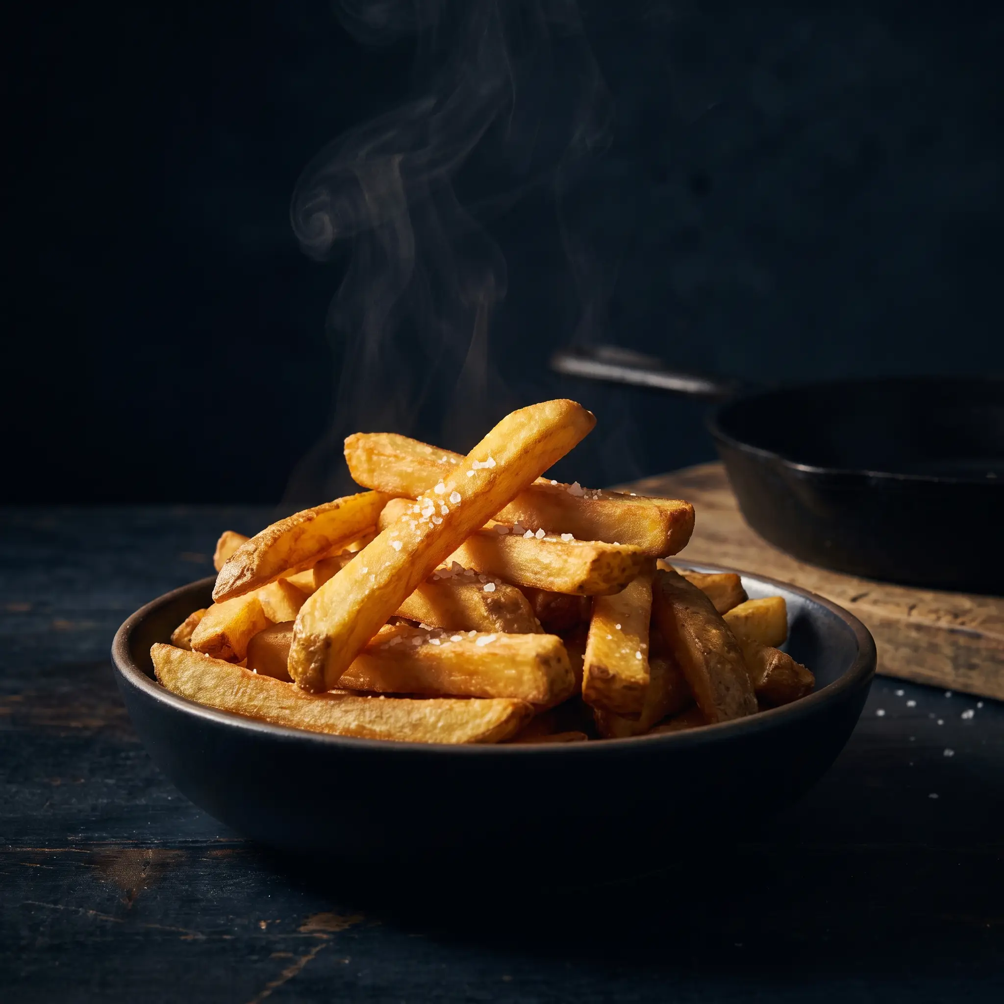 Golden crispy fries from Balkan Bites food truck